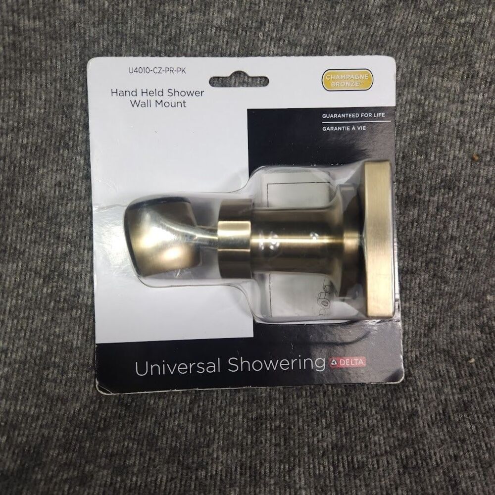 DELTA U4010-CZ-PR-PK Square Adjustable Wall Mounted Hand Shower Holder